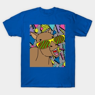 Party Retro Ass With Sunglasses T-Shirt